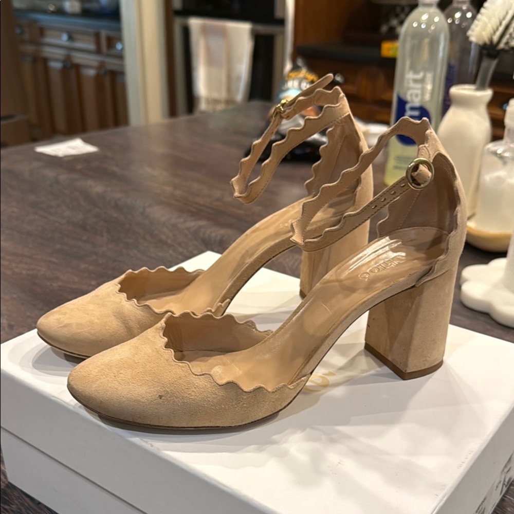 Chloe Reef Shell Heels - Picture 4 of 9